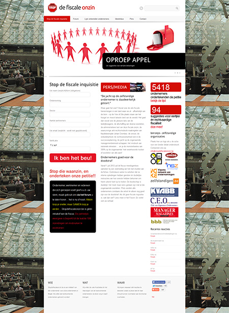 Stop de fiscale onzin